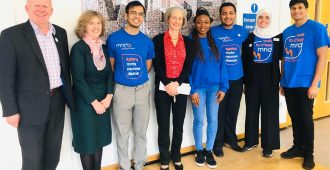 Students support MND research awareness with a conference