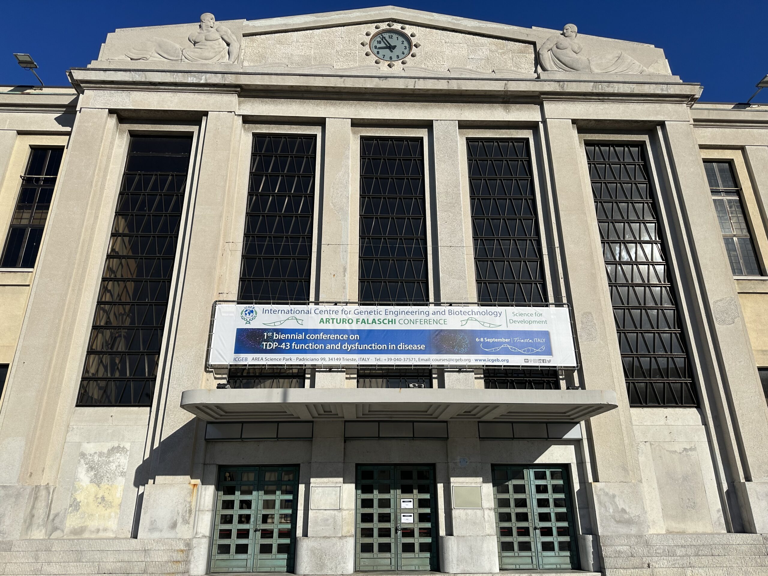 A photo of the venue for the conference.